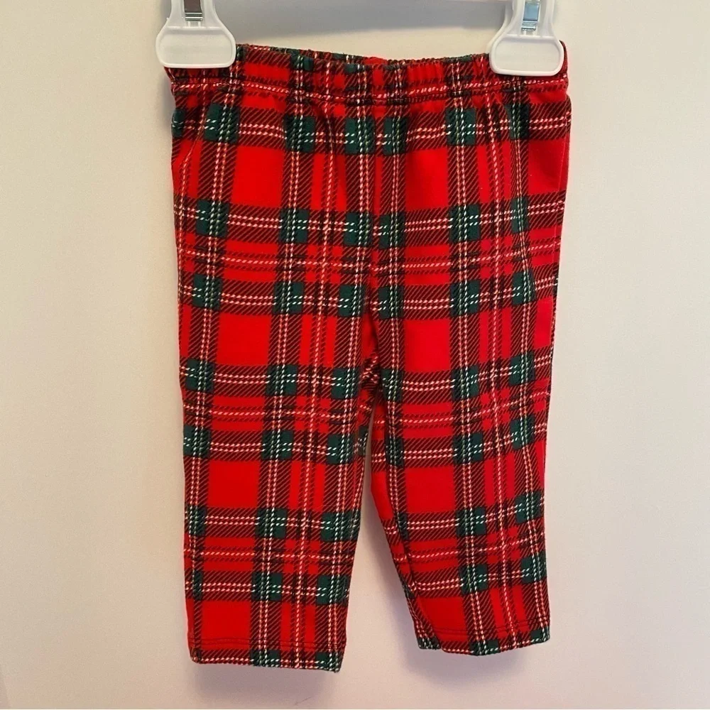 Carter's Baby Girls Christmas Skating Bodysuits/ Tutu Leggings/ Bottoms 6 Months